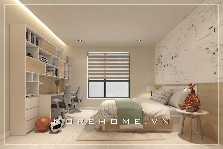 Top những mẫu thiết kế nội thất phòng ngủ gỗ công nghiệp đẹp tại Hà Nội